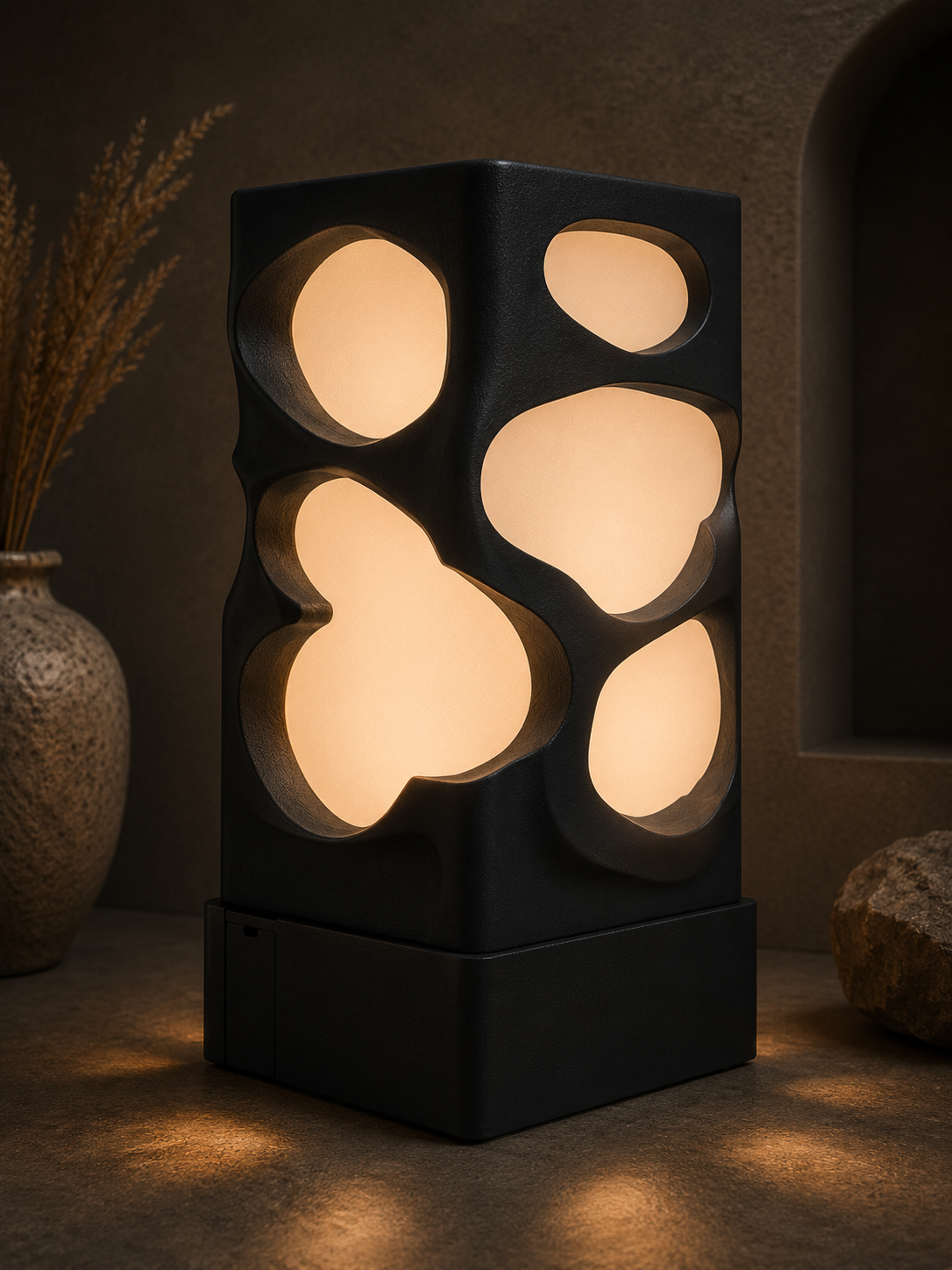 Pebble Sculptural Table Lamp