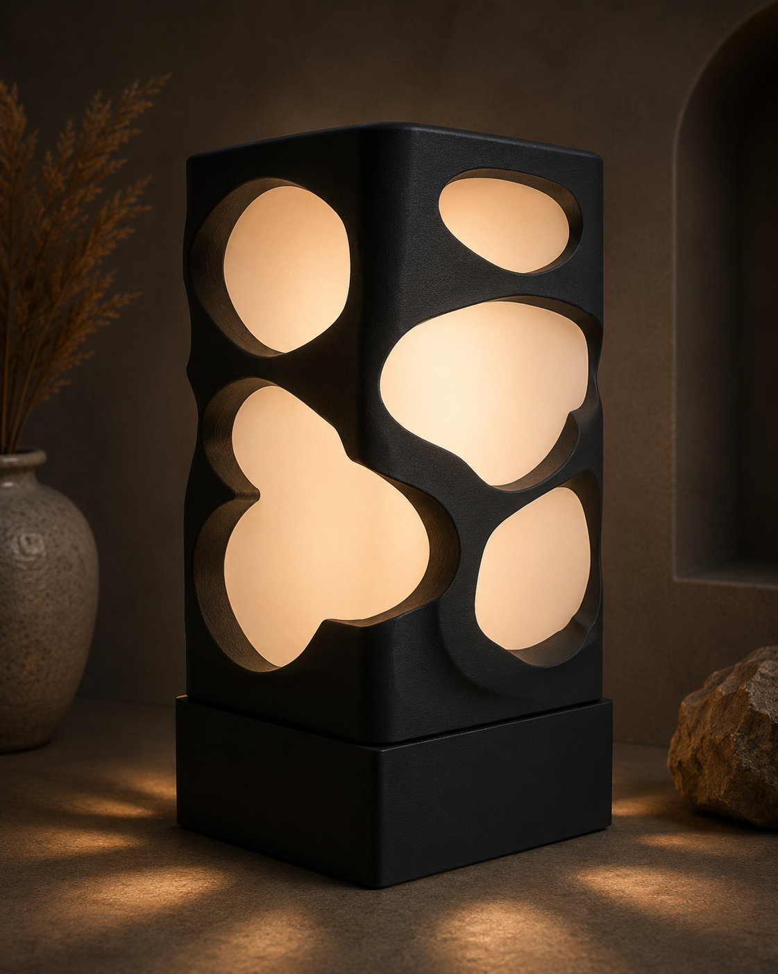 Pebble Sculptural Table Lamp