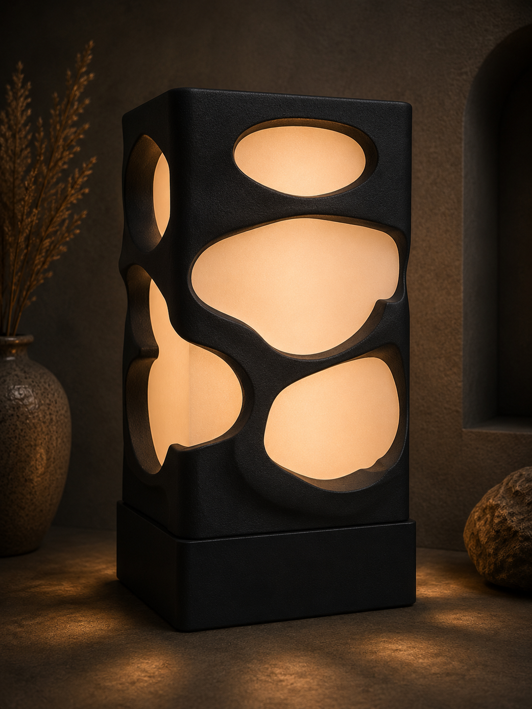 Pebble Sculptural Table Lamp